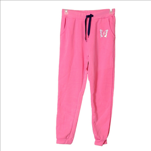 True Rock Pink Fleece Joggers Womens XL